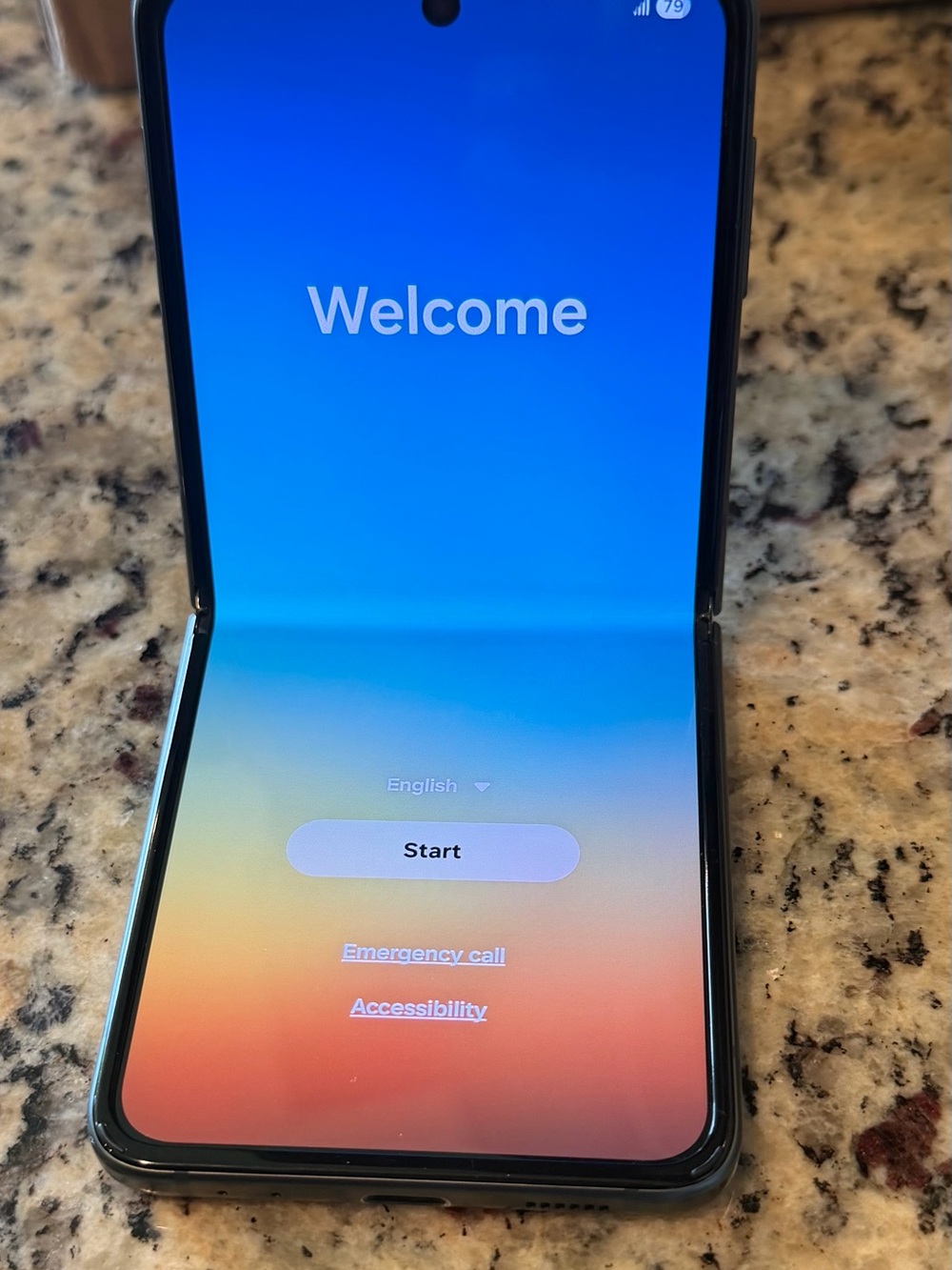 Samsung galaxy z flip 3  5g 128gb Smartphone in mystic green